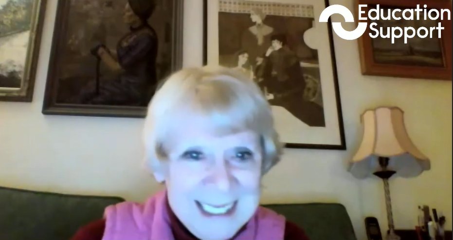 Picture of retired teacher smiling