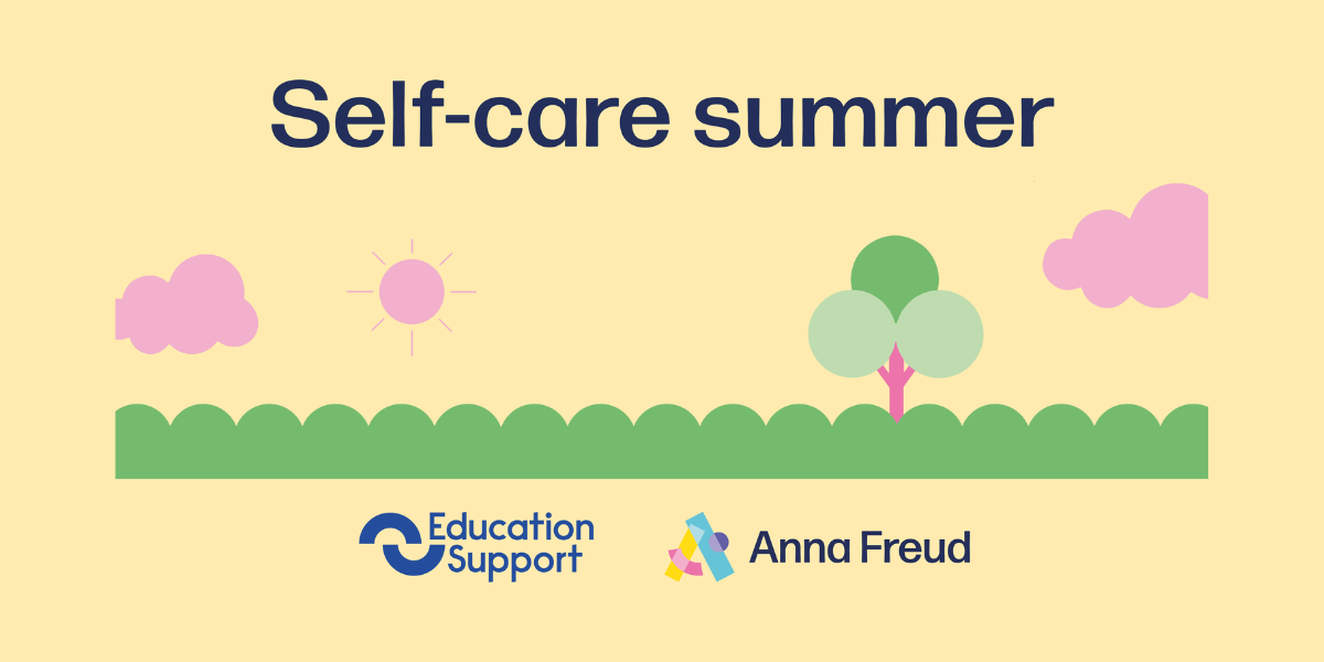 Self-care summer banner