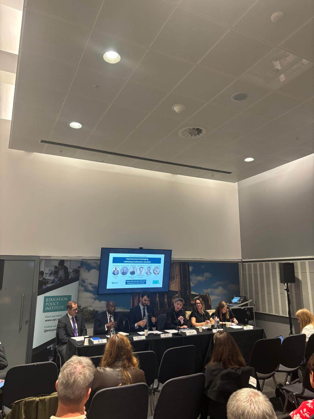 Education Policy Institute Panel at Labour Party Conference 2025